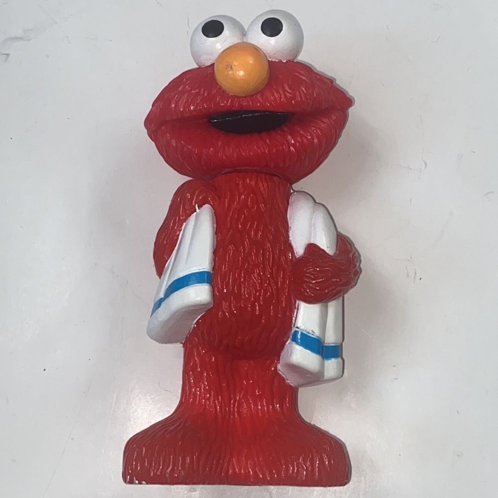 Vintage Sesame Street Bubble Bath Collectible Character Elmo